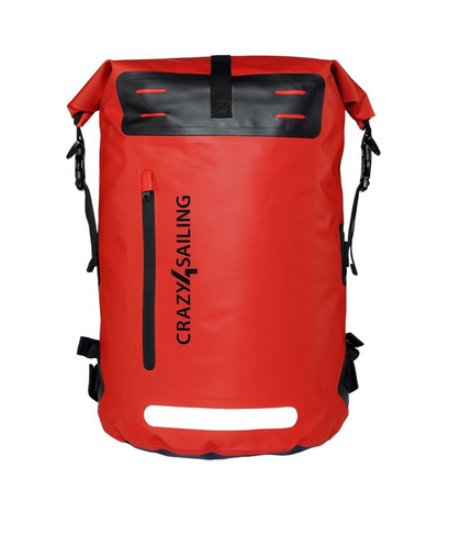 Crazy4Sailing C4S Wasserdichter Rucksack 55 L PVC rot