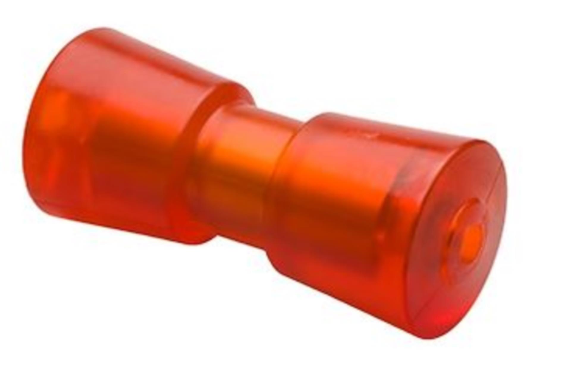 Polyurethan V-Kielrolle RP-8, 200 mm, Welle 16 mmØ