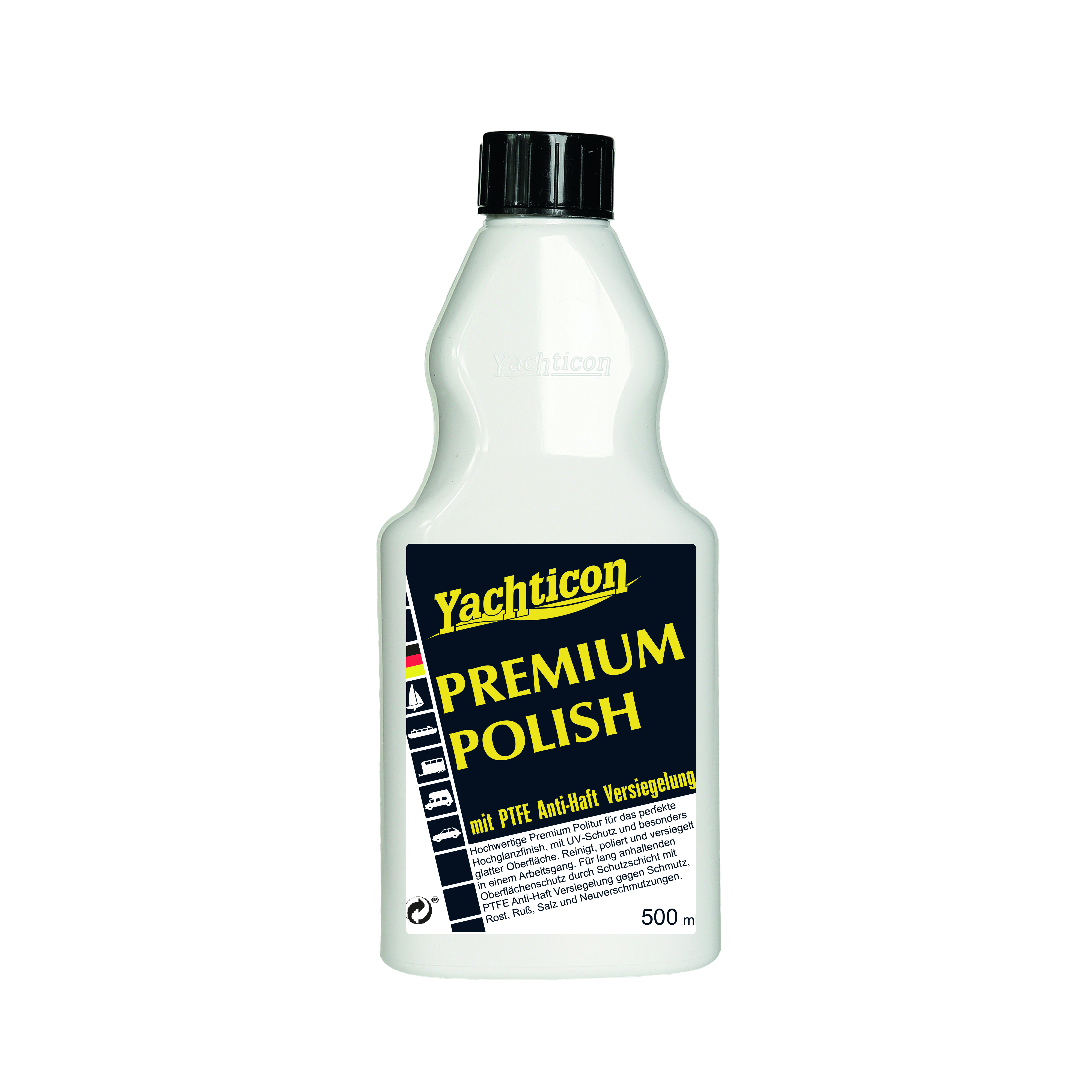 Yachticon Premium Politur mit PTFE-Antihaft, 500 ml