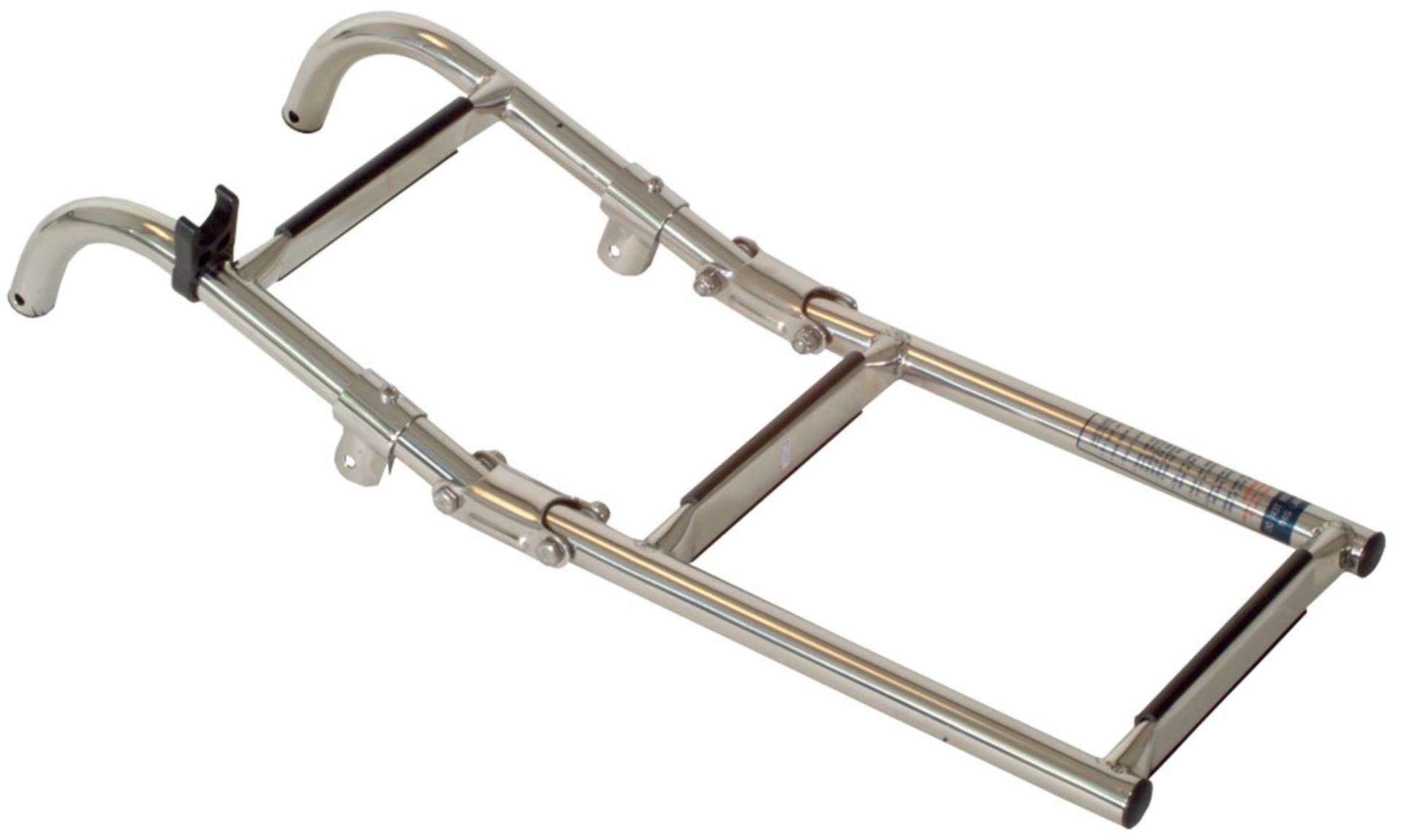 Allpa Edelstahl Badeleiter 2 +1, 600 mm (320) x 200 mm