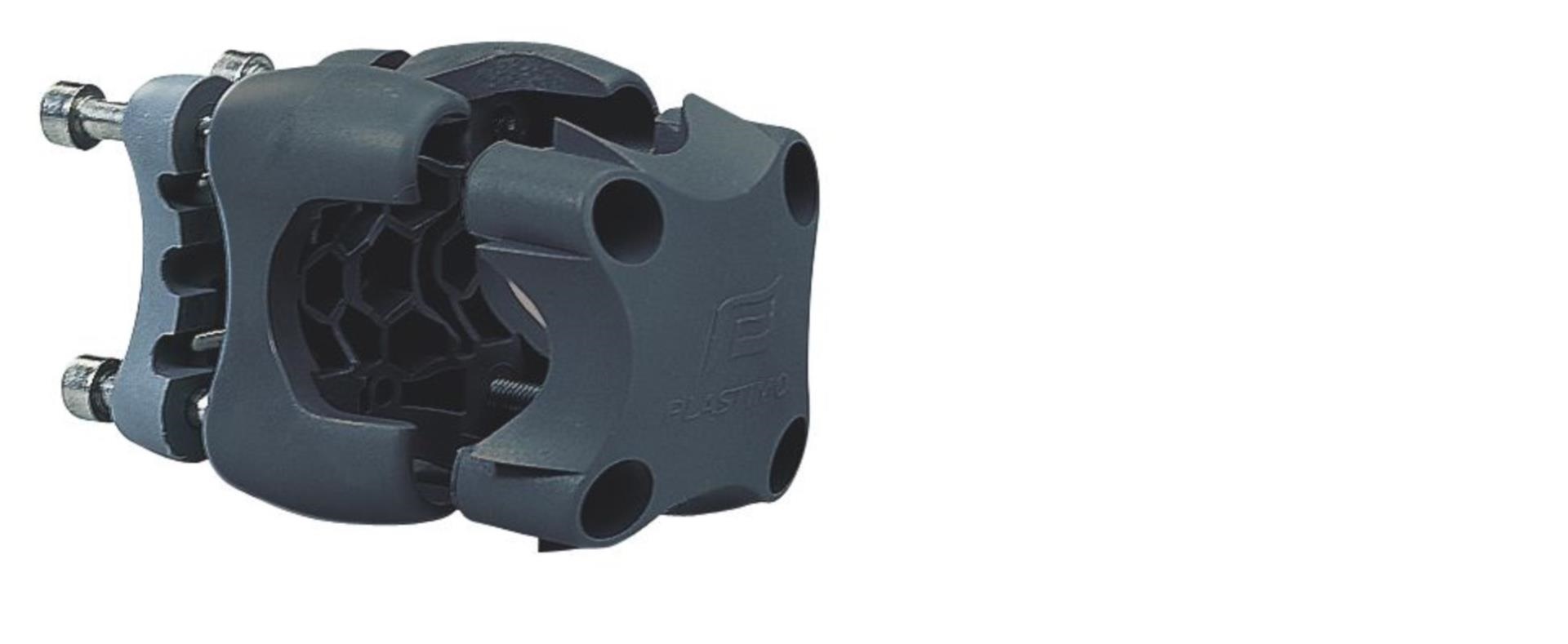 Plastimo Relingshalterung für Offshore 75 / 95 (18,5 - 22,5 mmØ), hellgrau