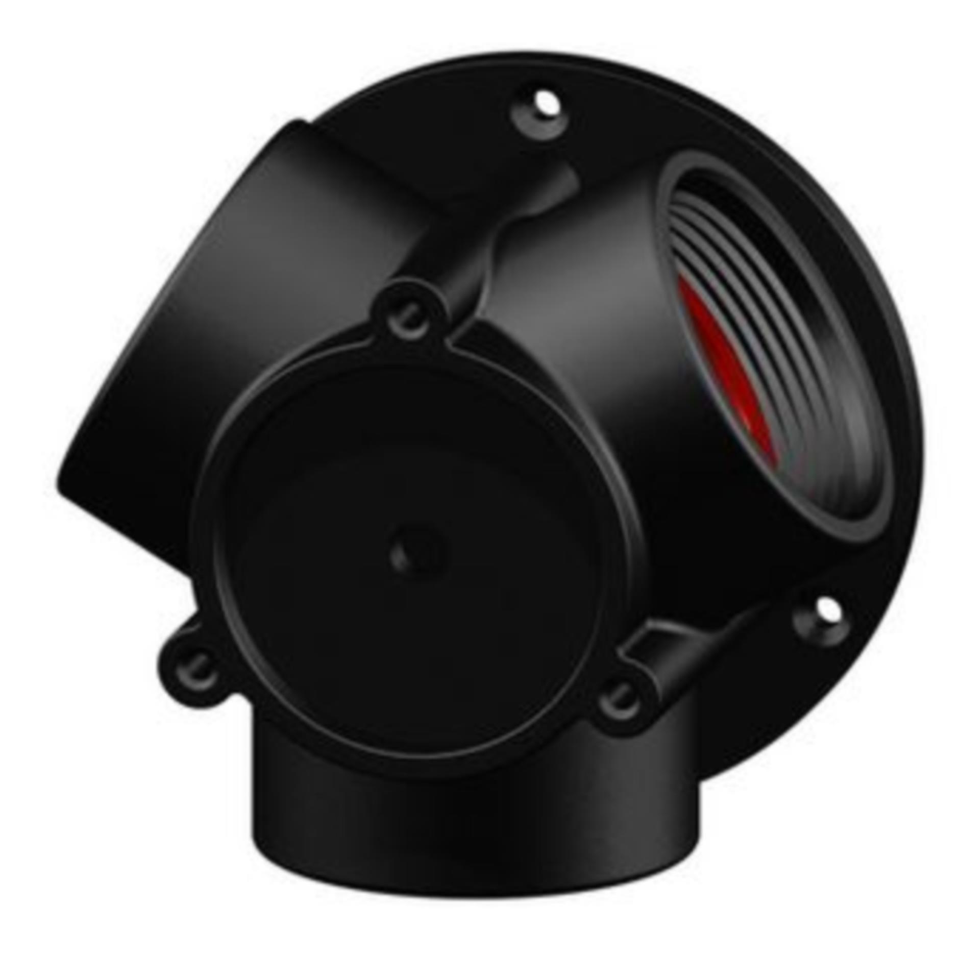 Trudesign Aquavalve 3-Wegeverbinder, schwarz