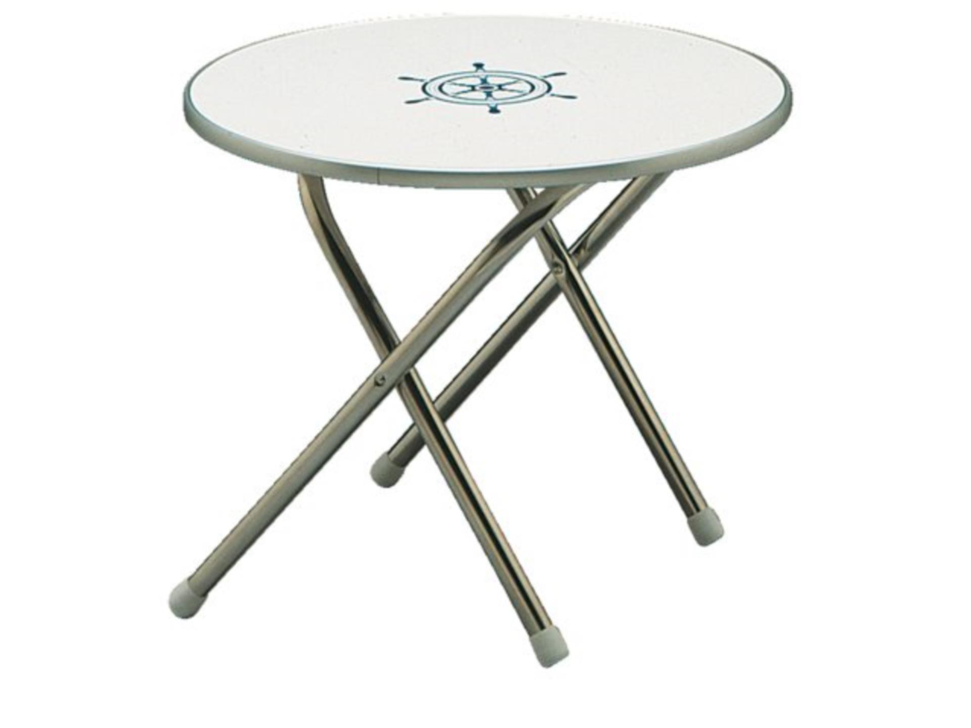 Osculati Klapptisch, rund (600 mmØ, Höhe 510 mm)