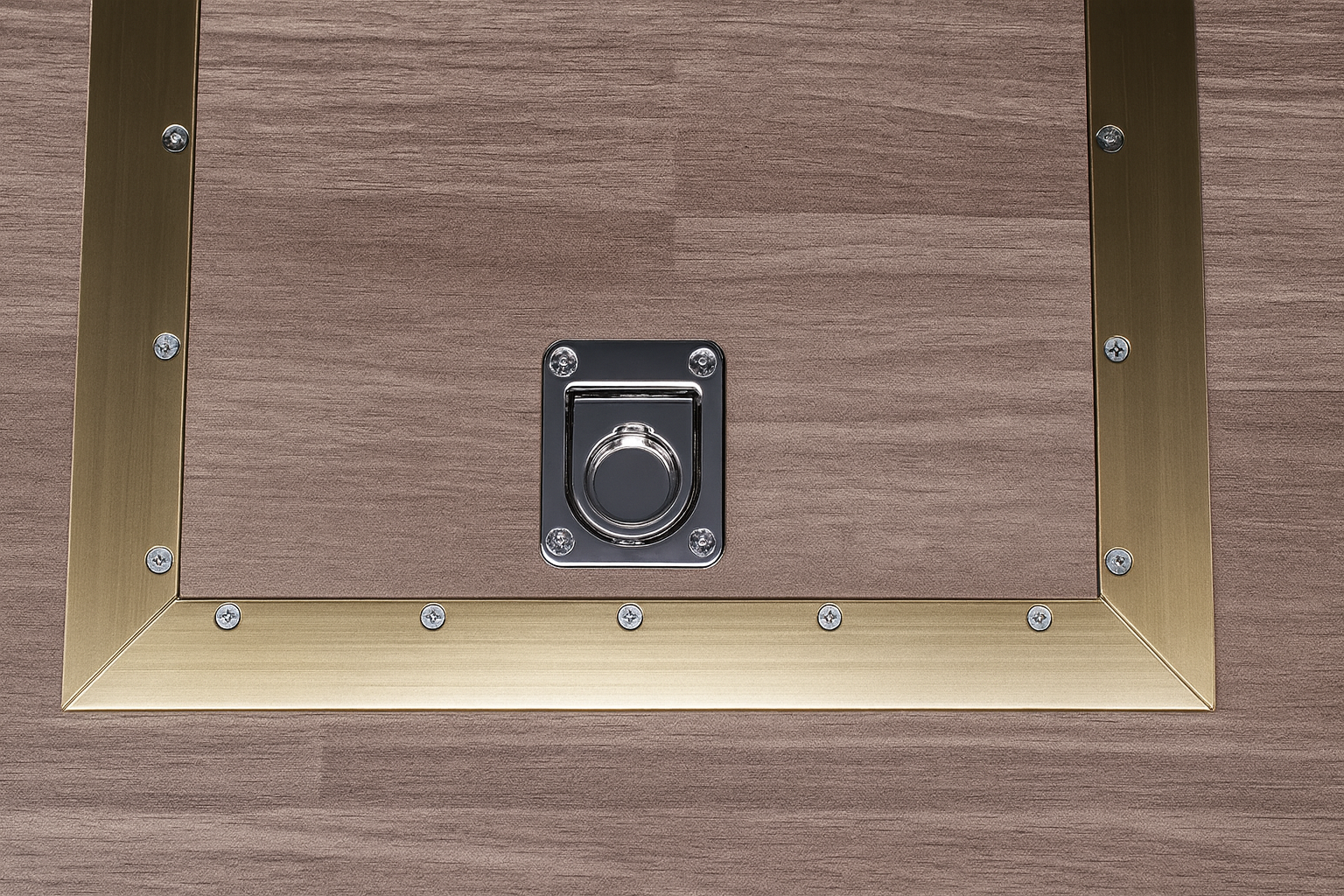 Osculati Bodenheber Edelstahl 55 x 65 mit Feder