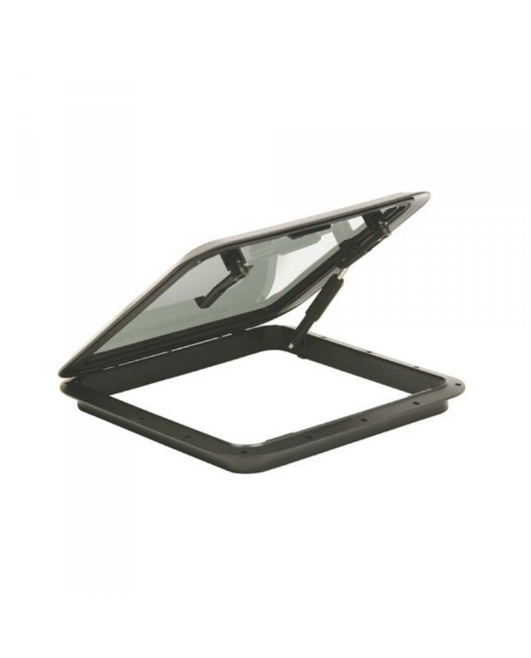 Bomar Flushdeck schwarz, 428 x 428 (480 x 480 mm)