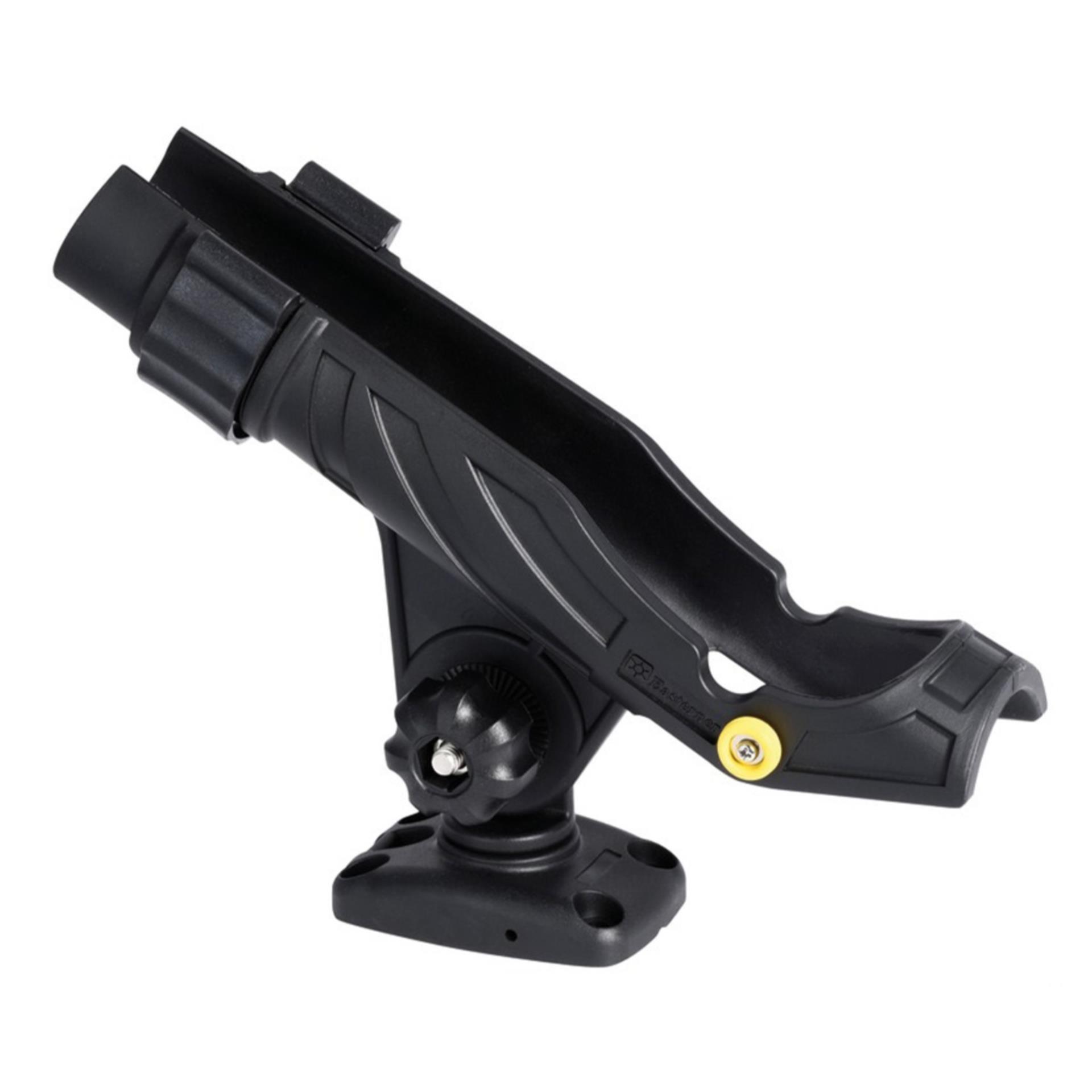 Angelrutenhalter 50 mmØ aus Nylon mit Sockel
