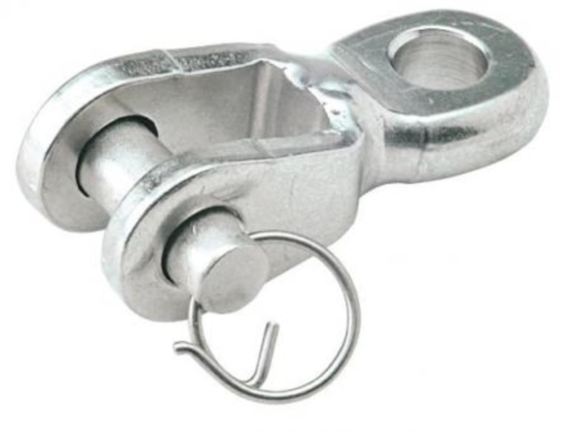 Marinetech Edelstahltoggel 9,5 mm, Gabelweite 12 mm (BL 2700 kg)