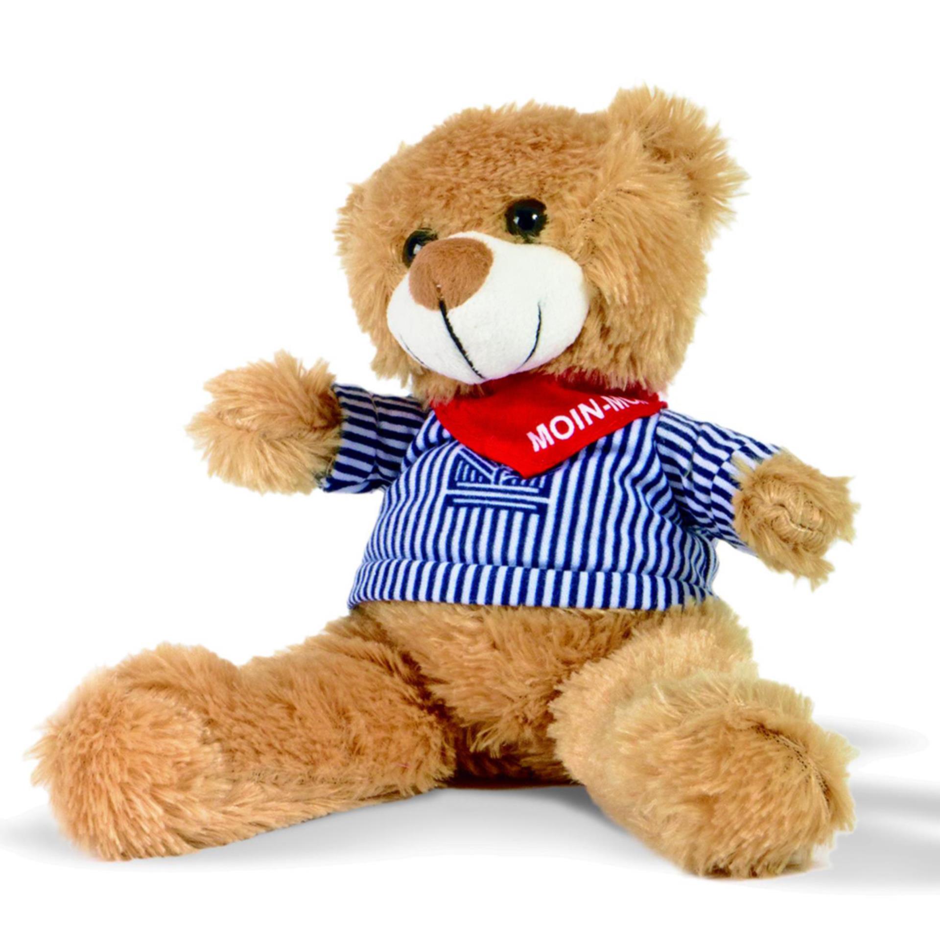 Modas Plüsch Bär Maritim mit Fischerhemd 