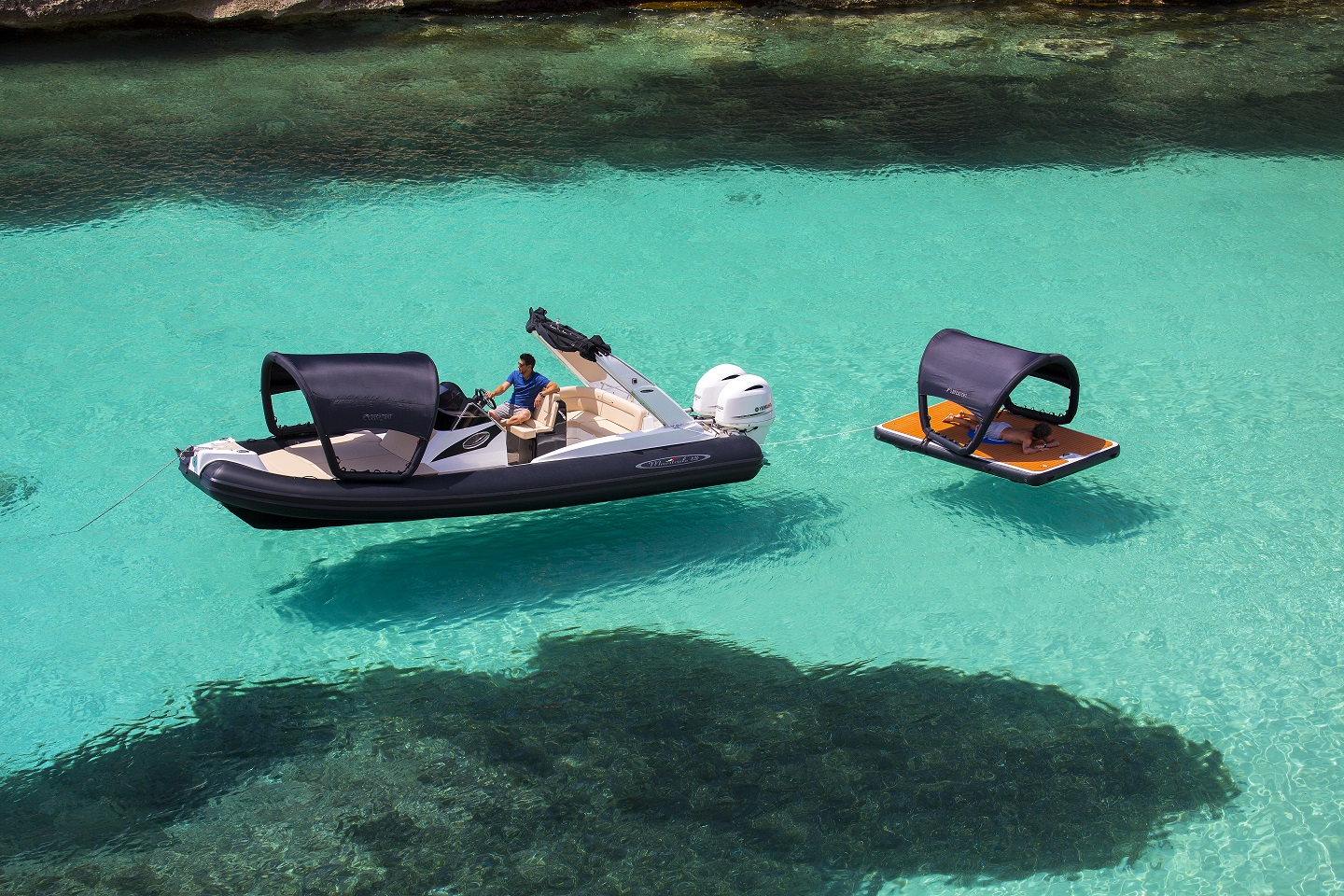 Decktent S schwarz, Länge 230 cm Decktent S schwarz, Länge 230 cm