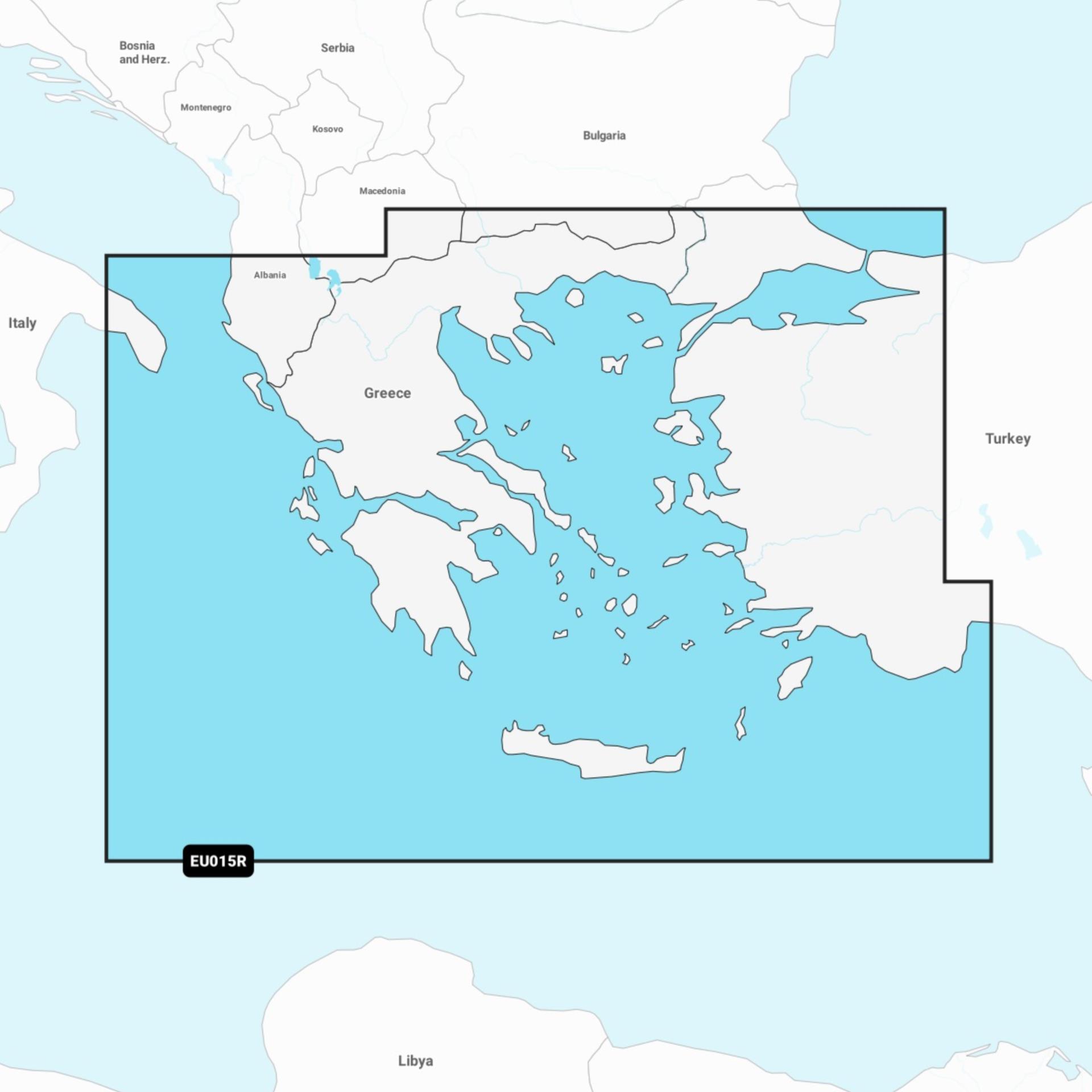 NAVIONICS PLATINUM+ Ägäis und Marmarameer