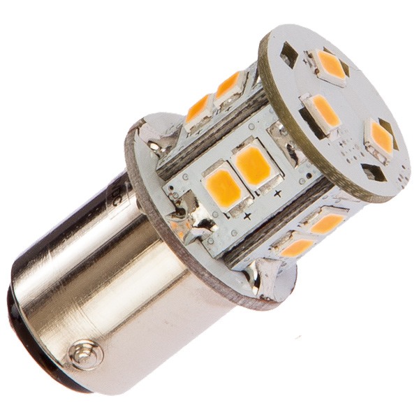 NauticLED BA15S 10-35VDC 1,8W D=19mm L=43mm