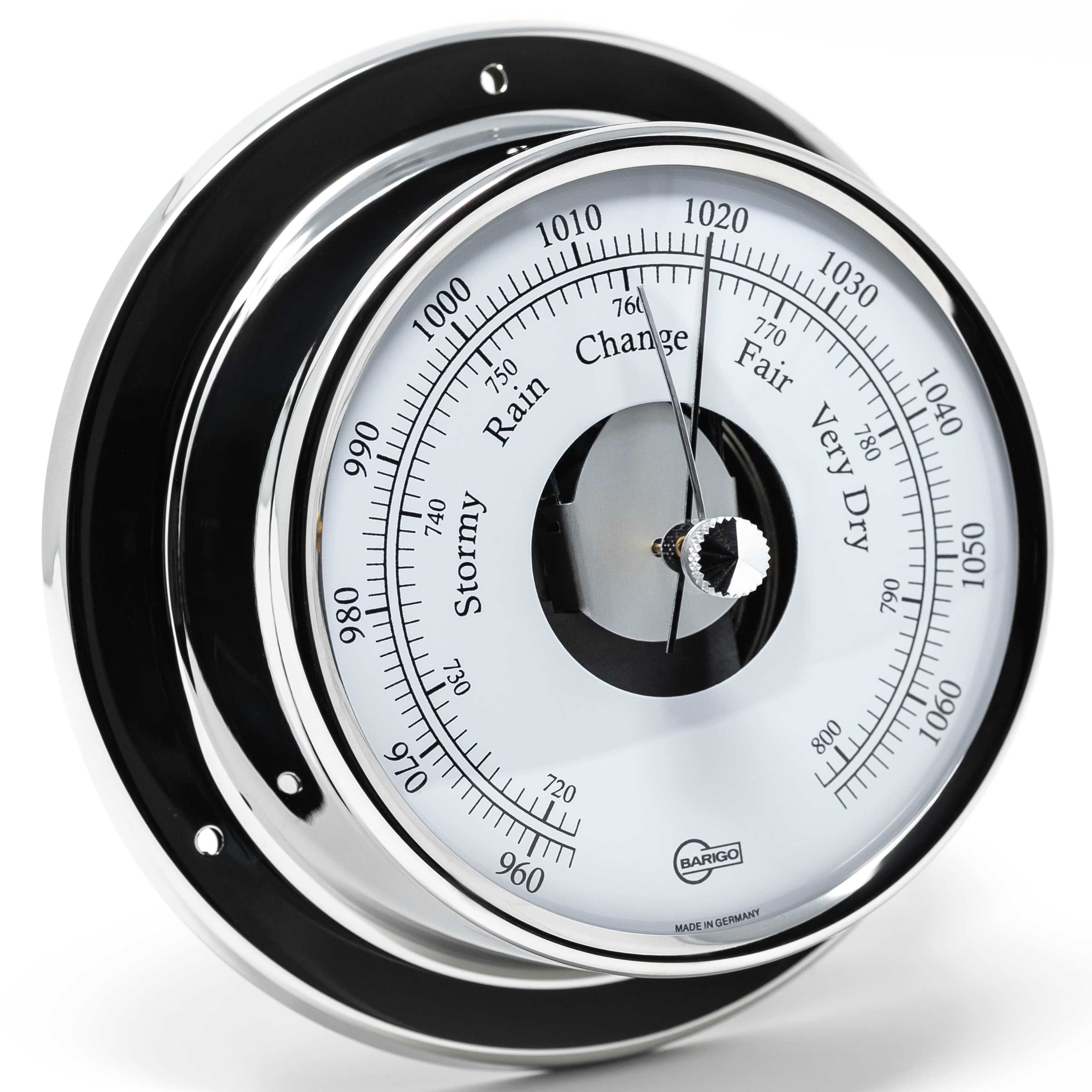 Barigo 85 Tempo Barometer  Chrom