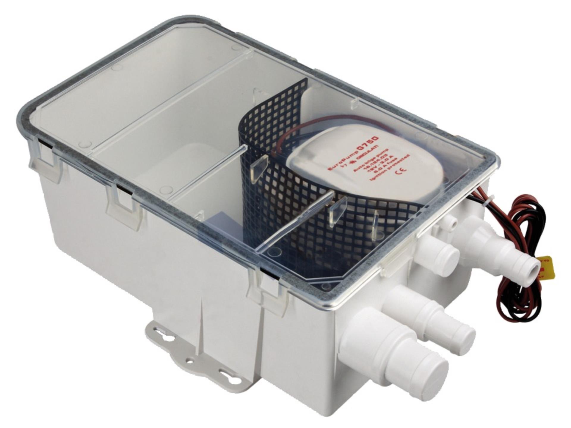 Osculati Duschabsaugsystem, 12 V (334 x 200 x 112 mm)