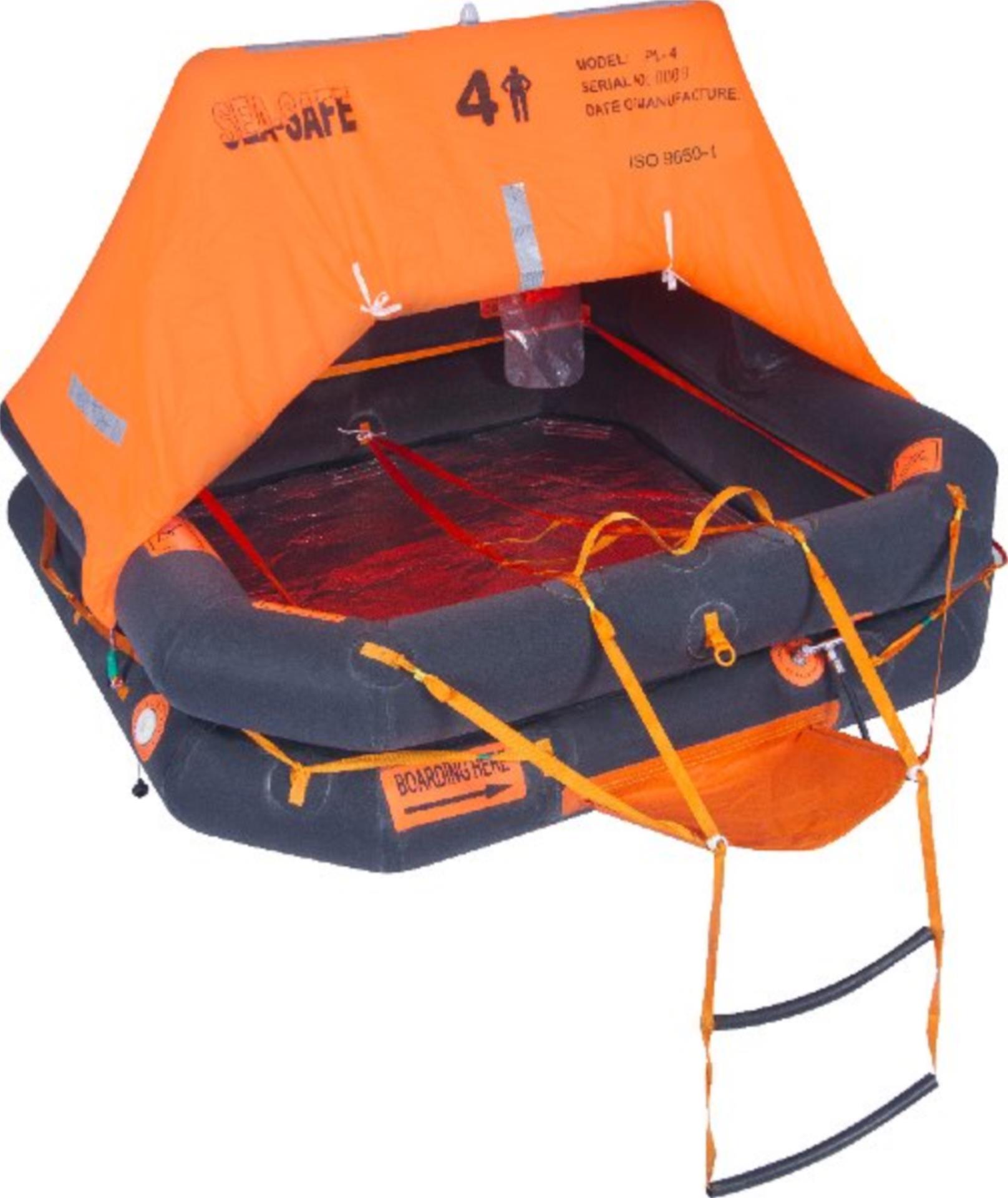 Sea Safe Sea-Safe Rettungsinsel Prolight Classic 4 Personen, Tasche  