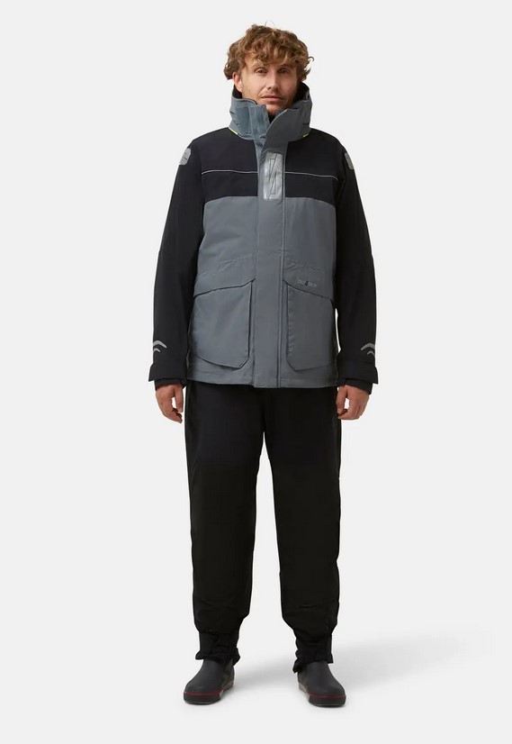 Crazy4Sailing C4S Bergen II Jacke grau/carbon, L Crazy4Sailing C4S Bergen II Jacke grau/carbon, L