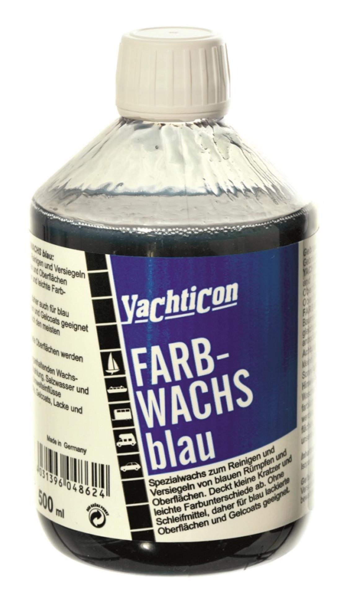 Yachticon Farbwachs blau, 500 ml
