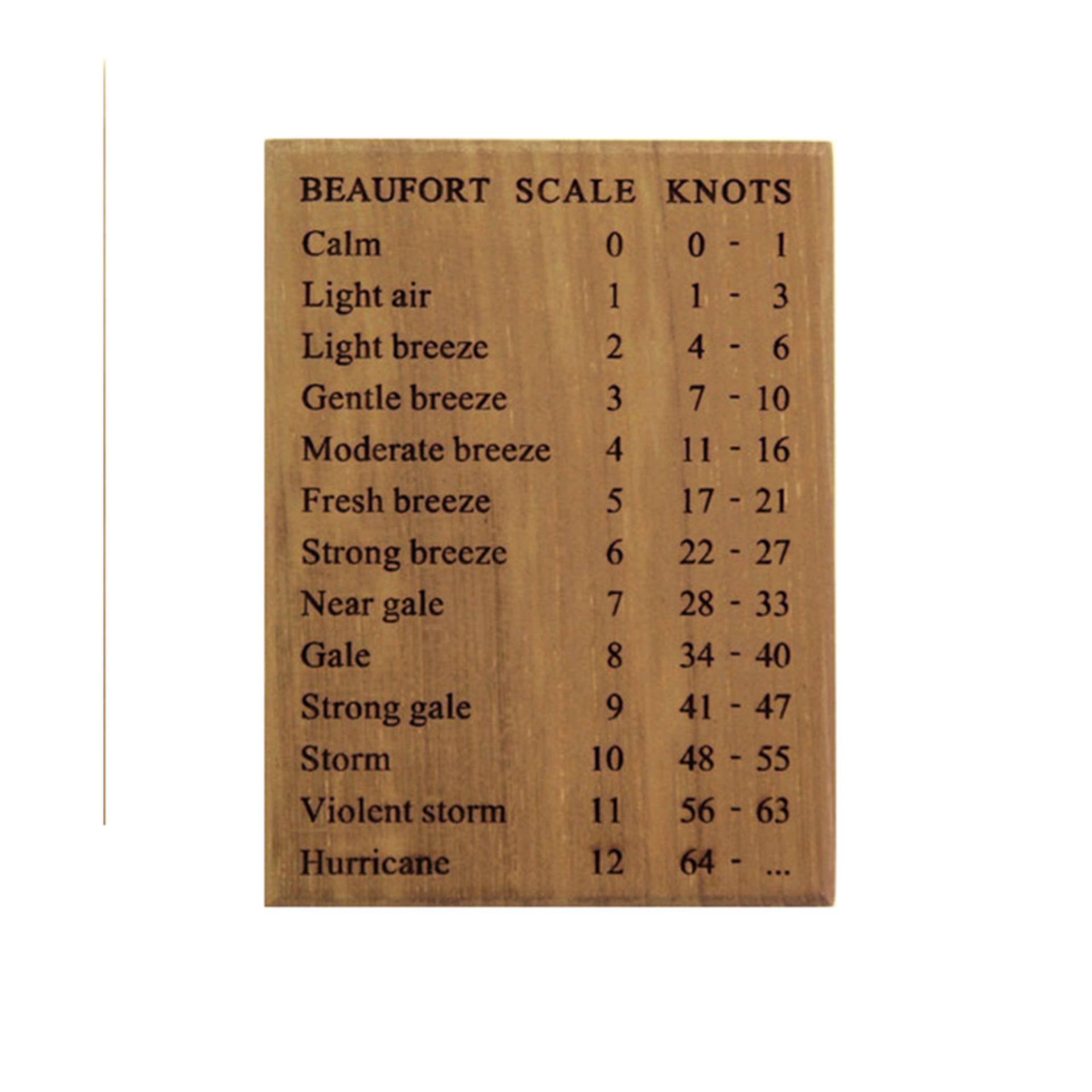 ARC Marine Teaktafel Wind, 10 x 7,5 cm