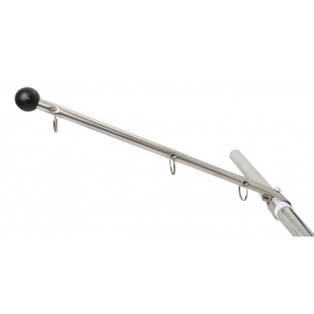 Lindemann Flaggenstock für Reling 39 cm (22 / 25 mmØ)