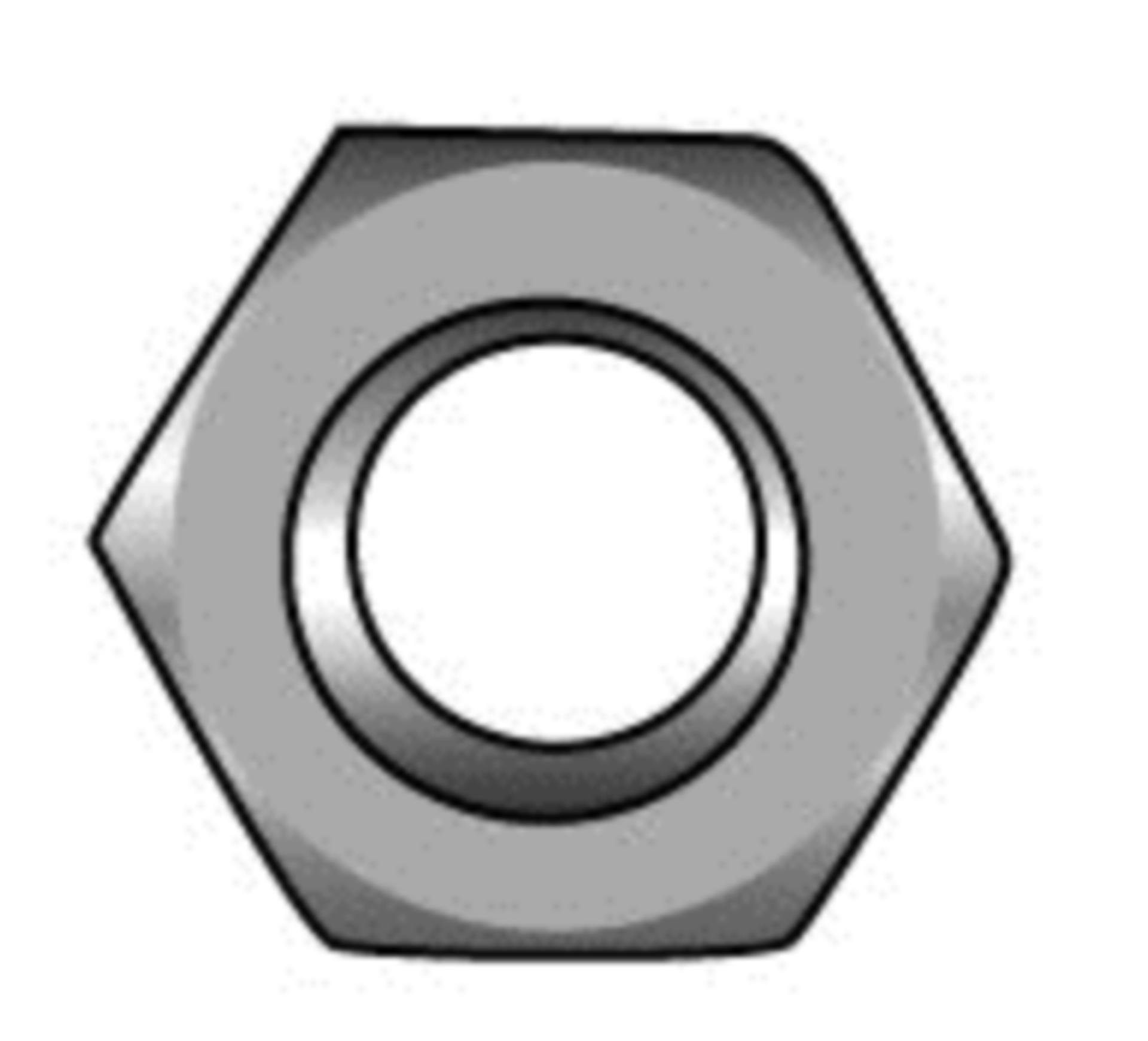 Marinetech M8 mm Sechskantmutter (5 Stück) DIN 934 - A4
