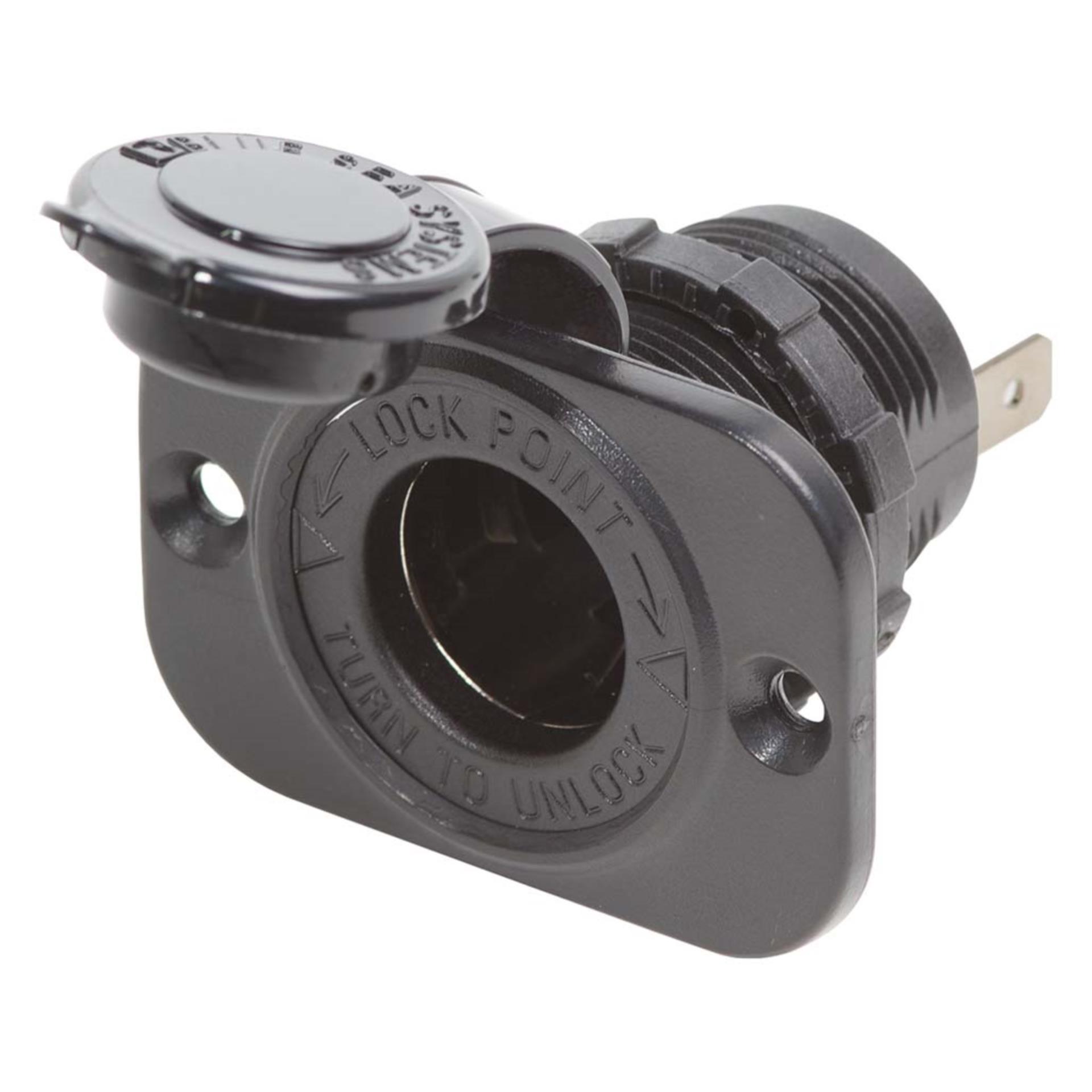 Blue Sea Einbausteckdose BS1011, 12 V max. 15 A