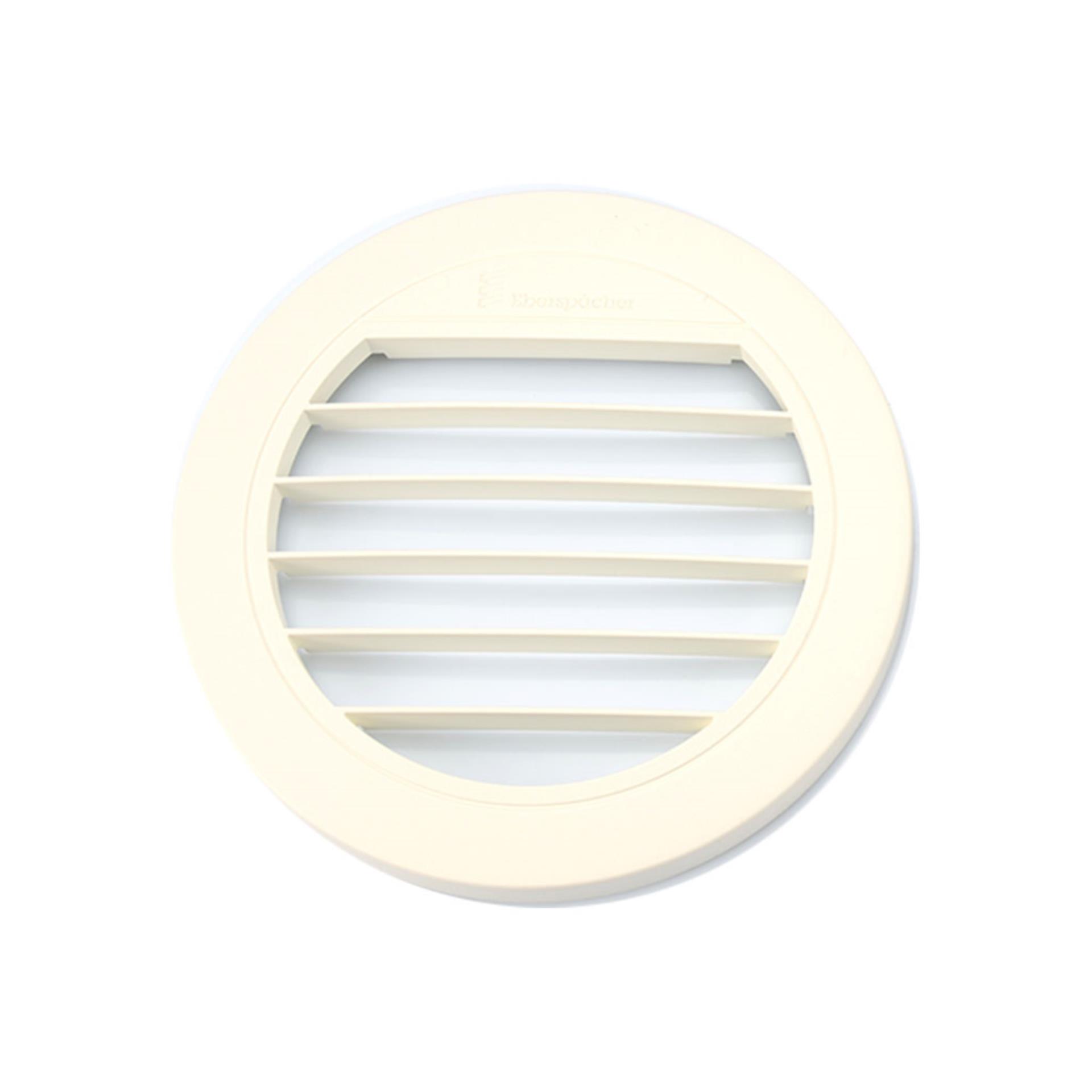 Eberspächer Ausströmer 75 / 90 mmØ weiß Gitter offen