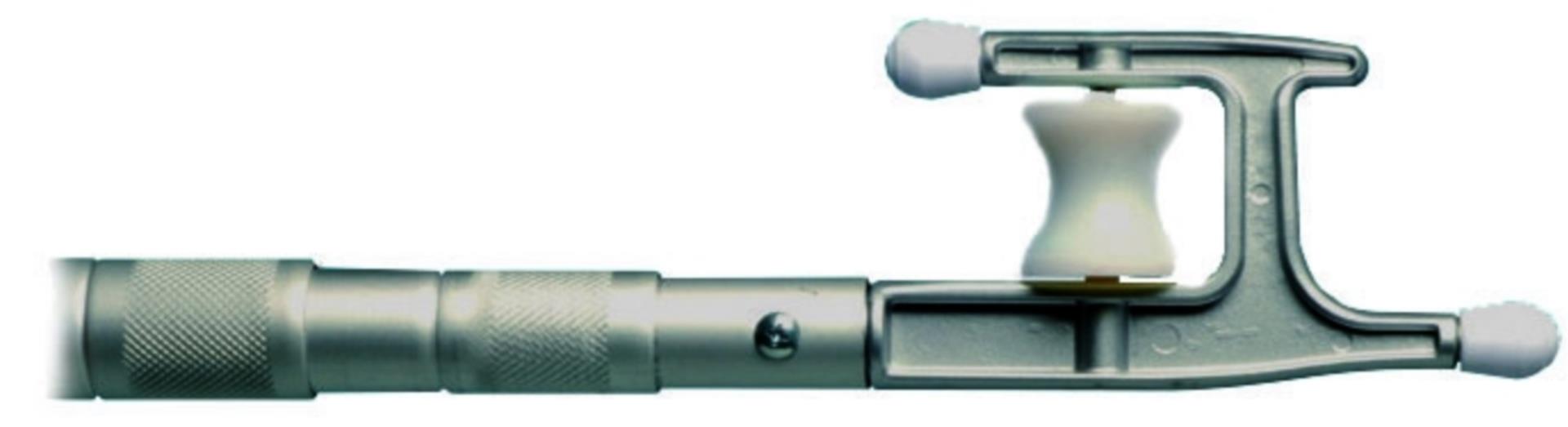 Bootshaken Aluminium Telekop Profi 2, 100 - 200 cm mit Rolle