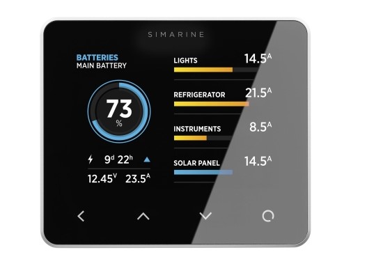 Simarine Pico One Paket Aufbau, Aluminium schwarz