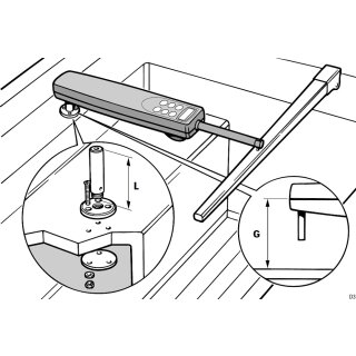 Raymarine D027 Montagefuß 51mm