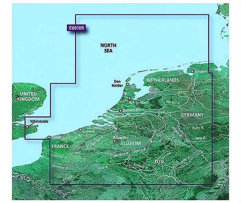 Garmin G3 Vision EU018R Benelux Offsh. & Inl. Waters