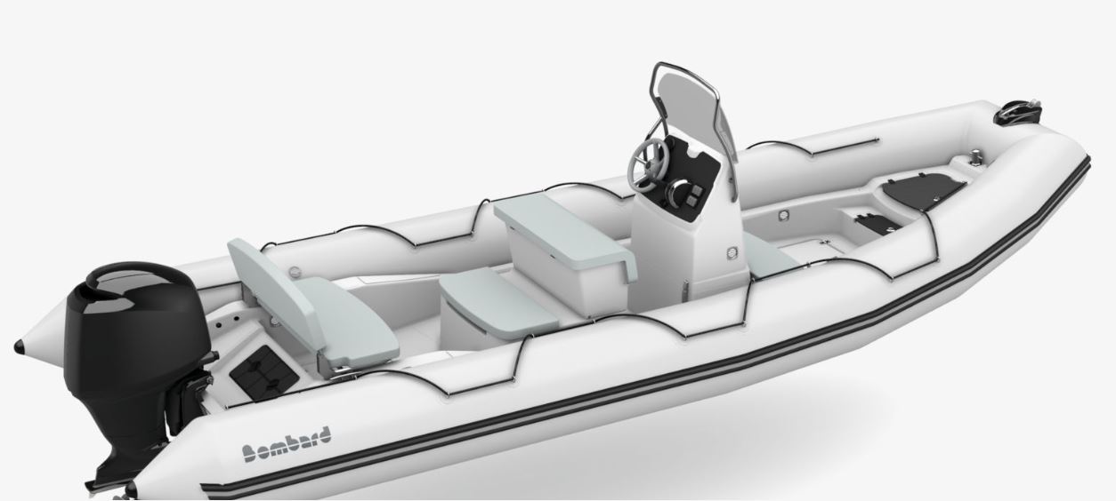 Bombard Sunrider 700 NEO hellgrau / Polster h'grau