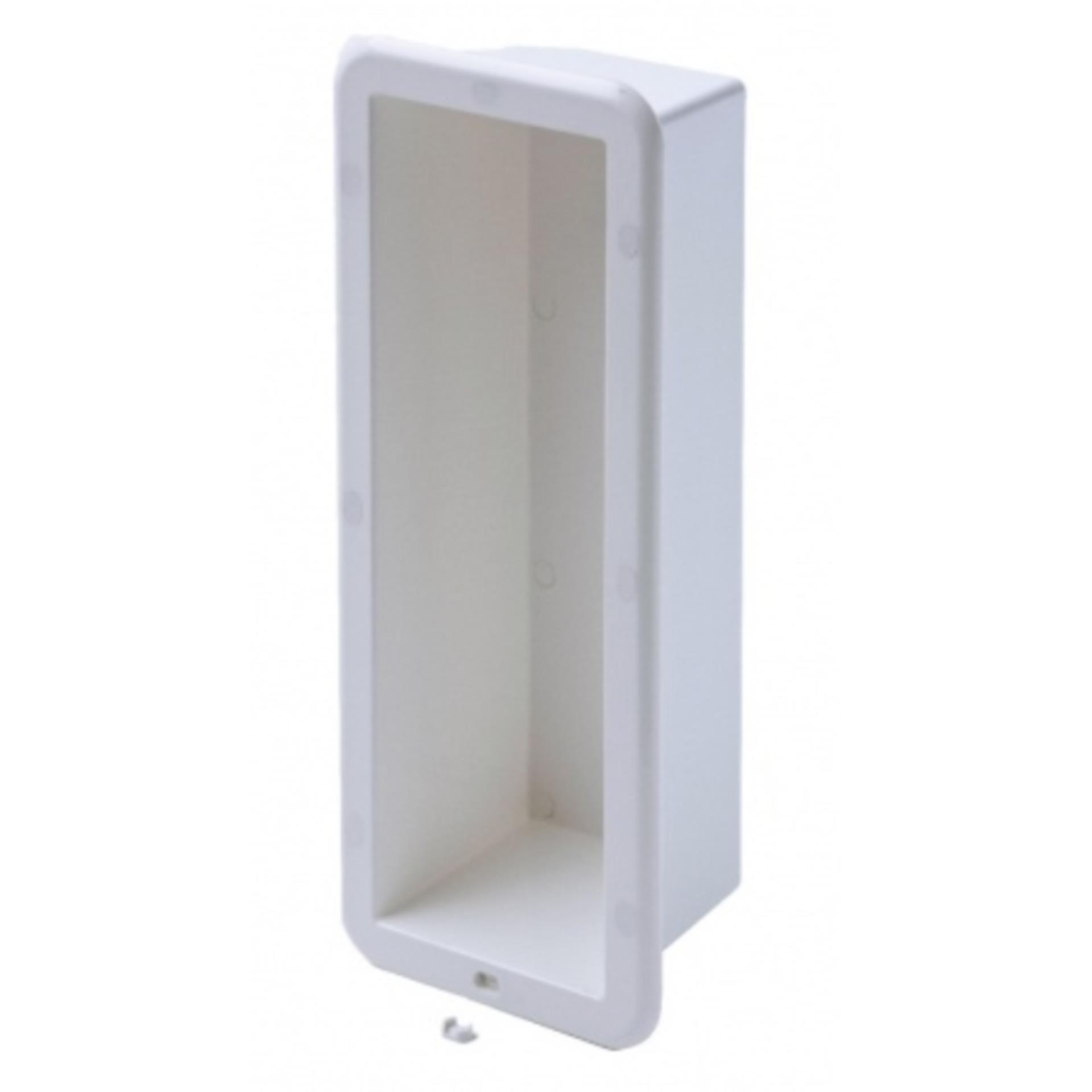 Lindemann Schwalbennest 420 x 160 x 110 mm, weiss