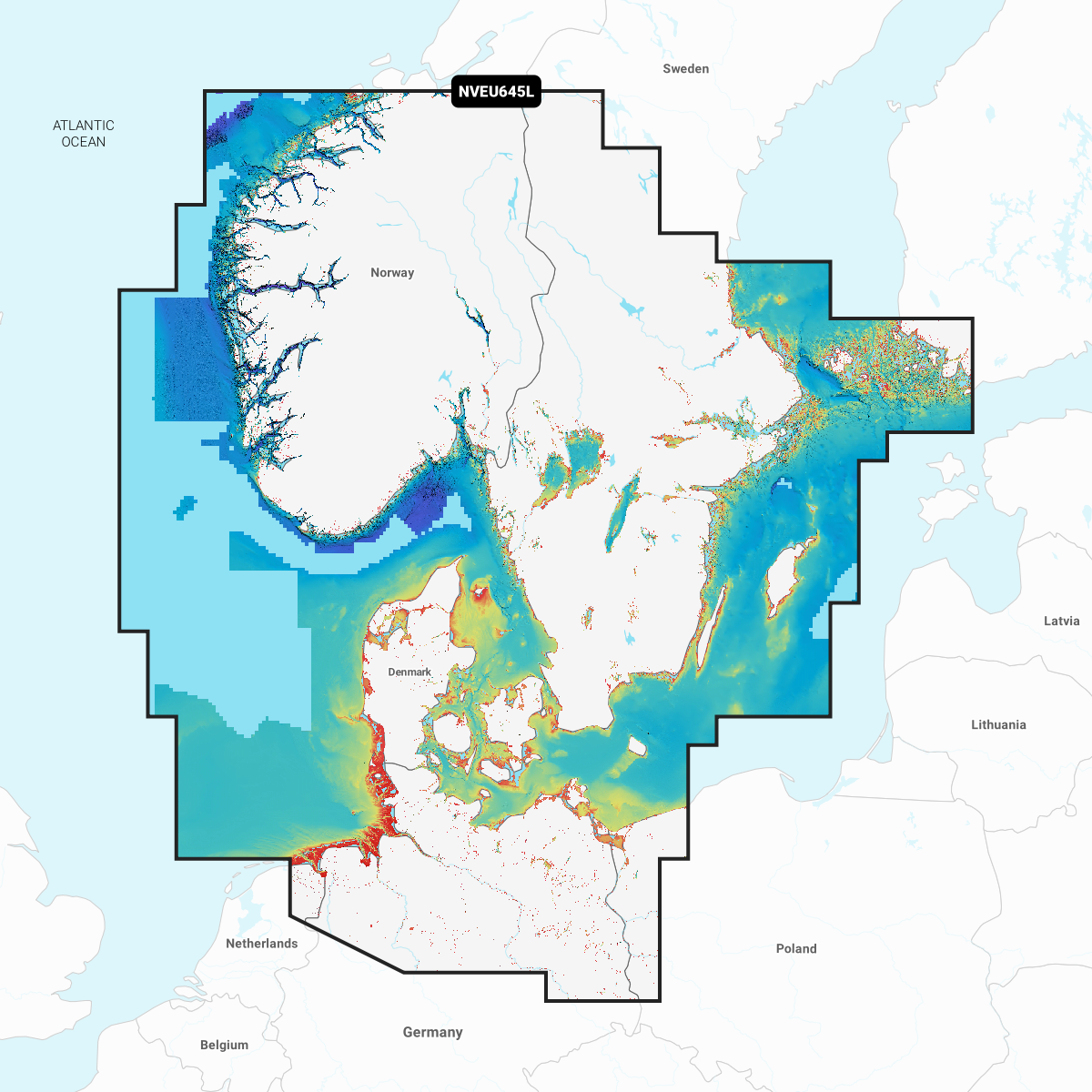GARMIN VISION+ EU645L Skagerrak & Kattegat