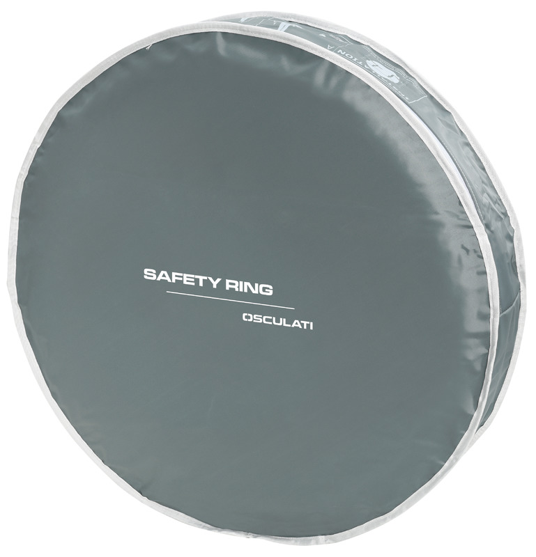 Osculati Schutzbezug für Rettungsringe 40 x 60 cmØ, Grau