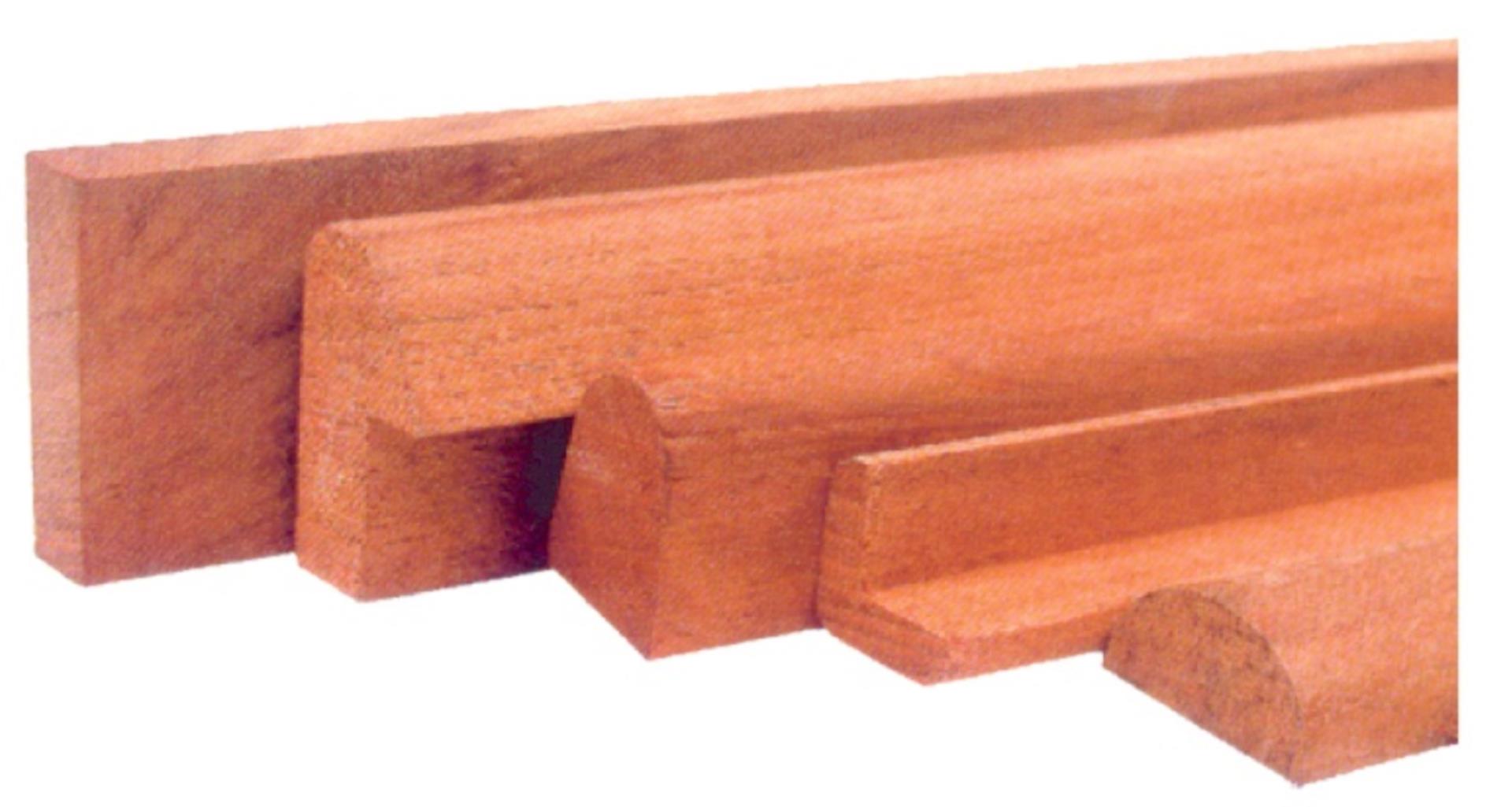 Rechteckleiste Teak 219  1m Stück 24  x 12 mm