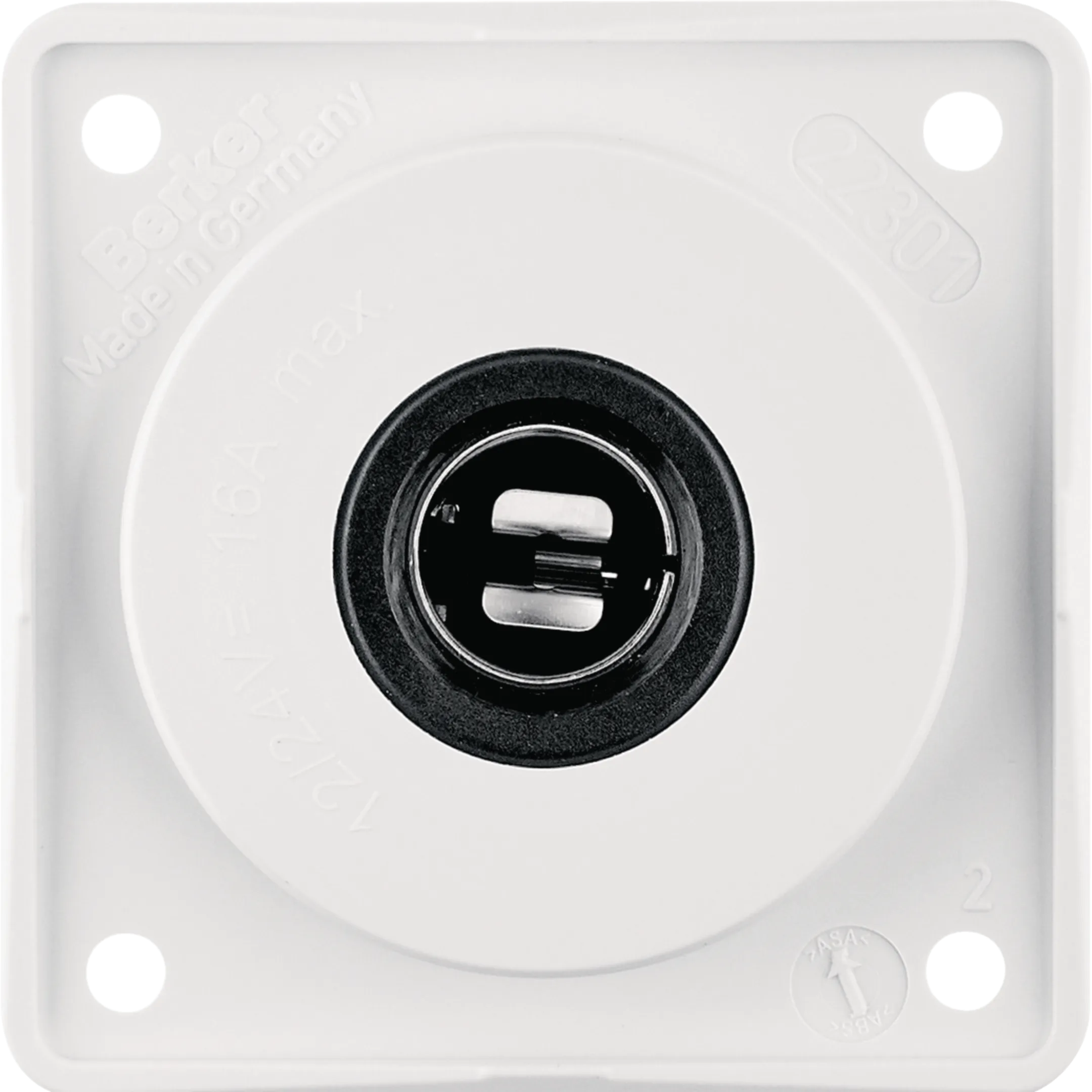 Berker Integro Steckdose 12/24 V, weiß