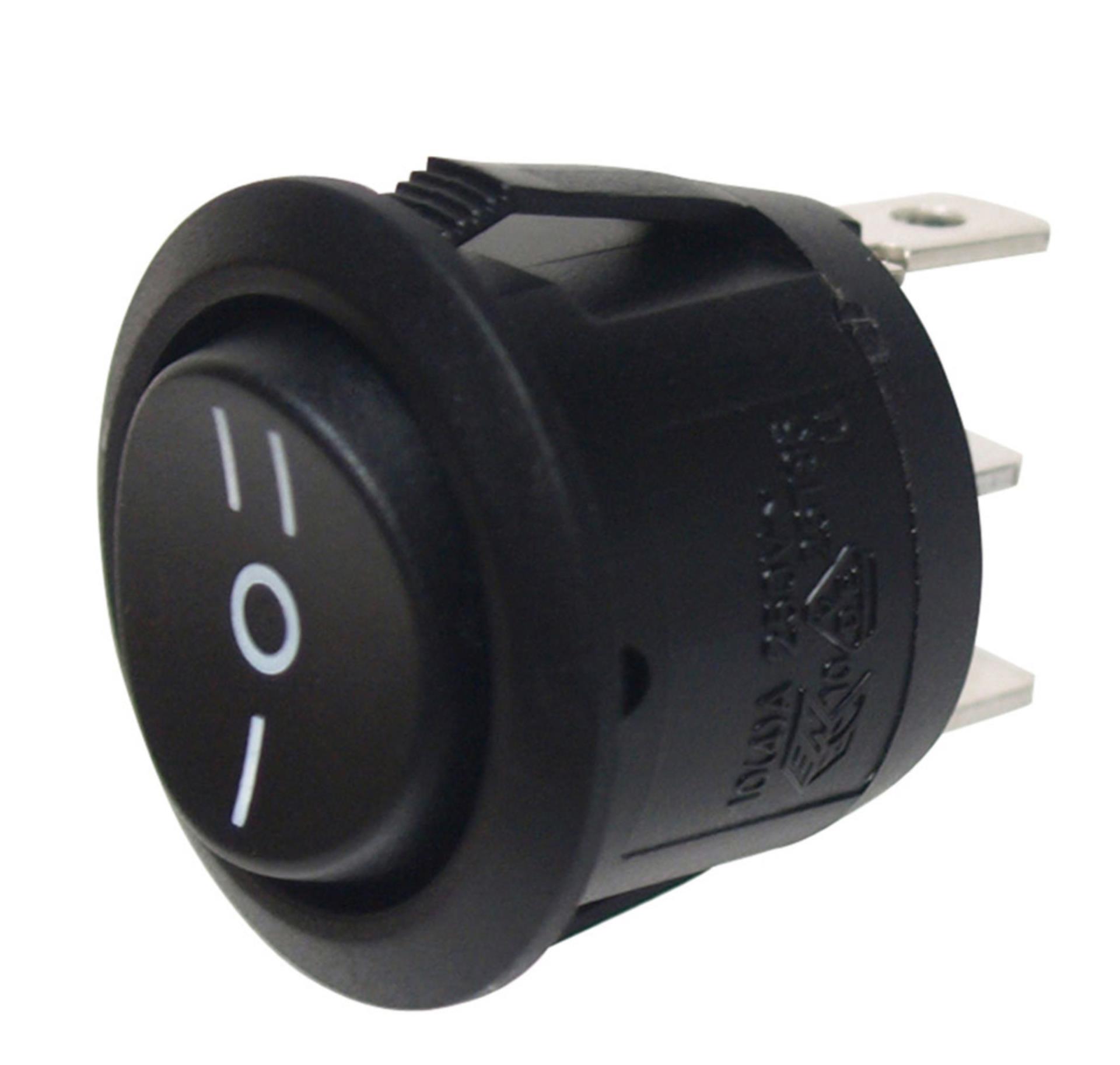 Reimo Einbauschalter Rund, Ein / Aus / Ein Reimo Einbauschalter Rund, Ein / Aus / Ein