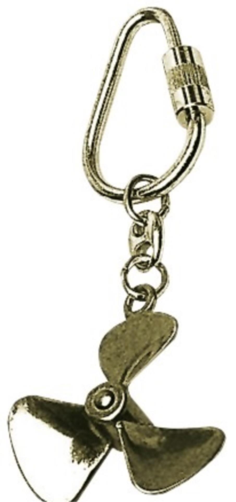 Osculati Schlüsselanhänger Propeller, Messing