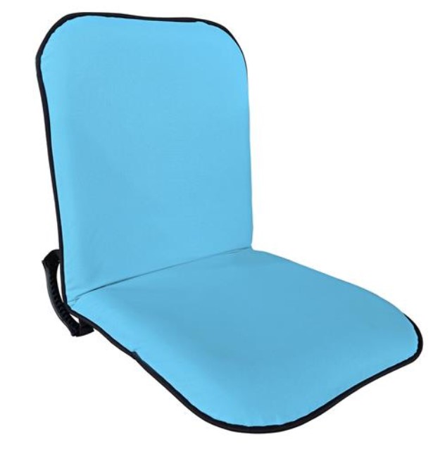 Hollex Sitz-/Liegefläche Lazy Star klappbar hellblau/schwarz