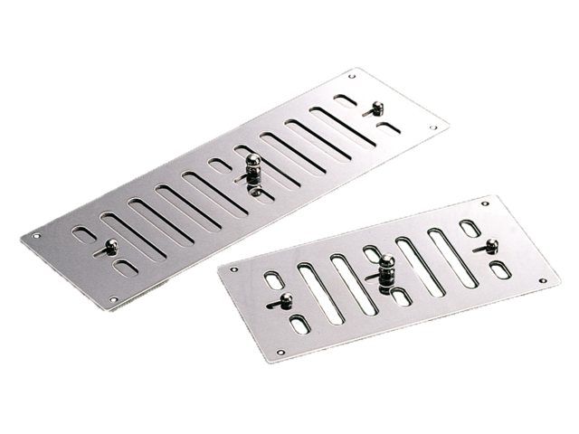 Osculati Verschliessbare Lamellenlüfter Edelstahl, 152 x 76 mm