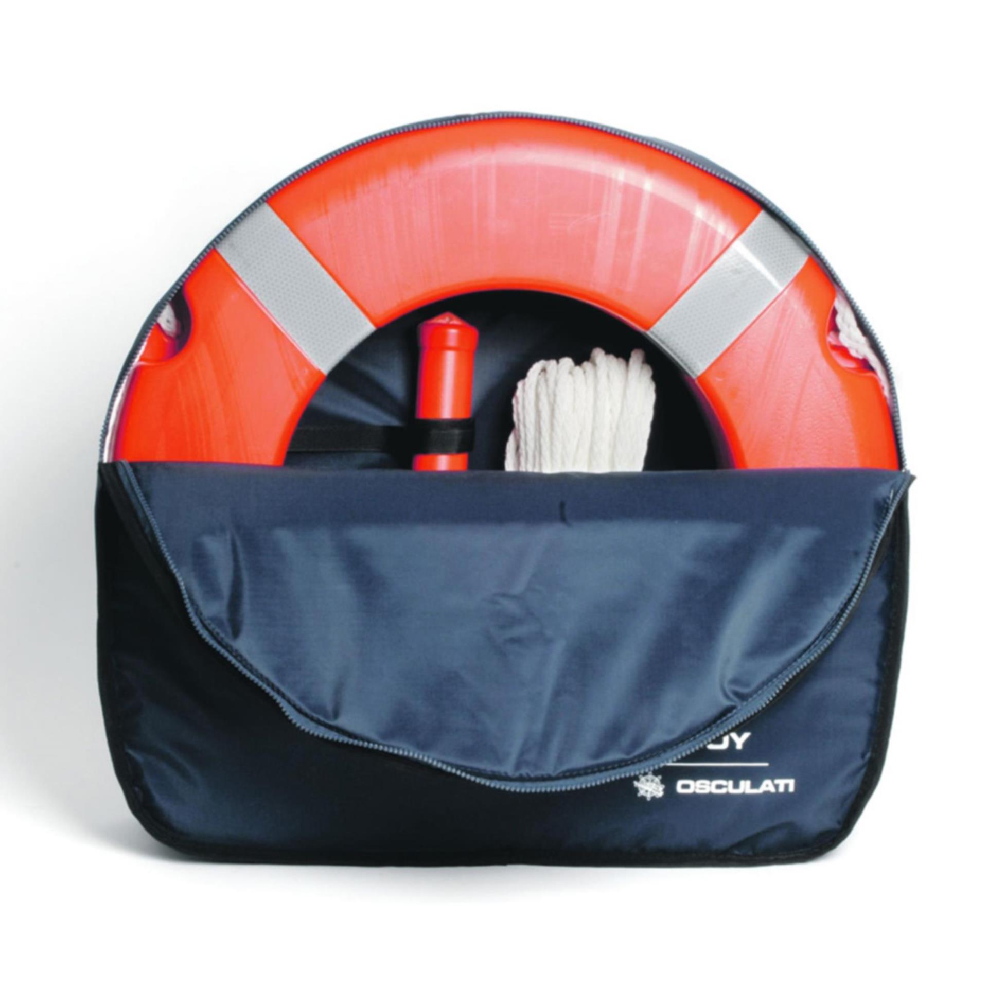 Osculati Hufeisenring + Abdeckung weiß