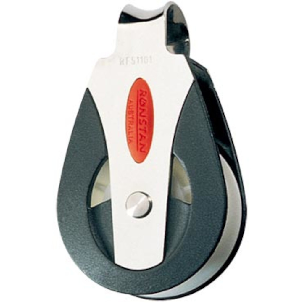 Ronstan Einfachblock mit Bügel, 50er Scheibe