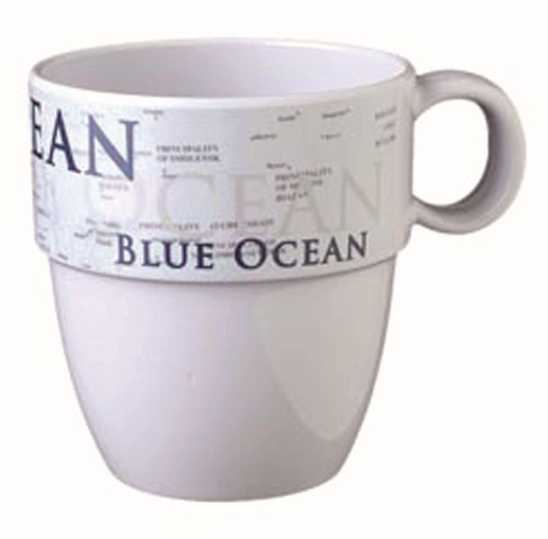 Henkelbecher Blue Ocean, 30 cl (Stück)