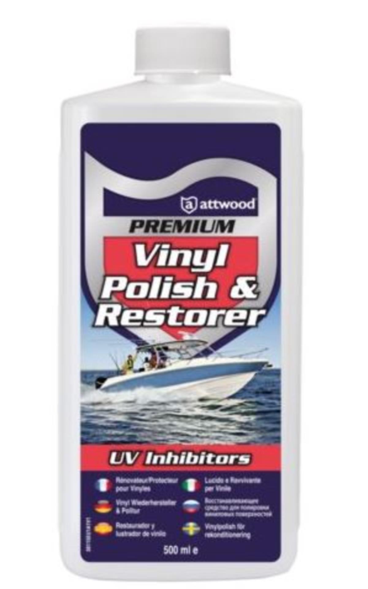 Attwood Premium Vinyl Cleaner & Polish, 500 ml