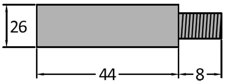 Osculati Zinkanode Stift für Volvo (823661) Osculati Zinkanode Stift für Volvo (823661)