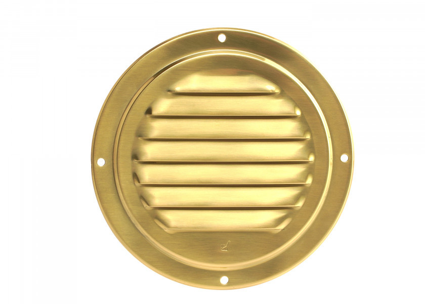 Gotthardt Messing Lamellenlüfter, 125 mmØ