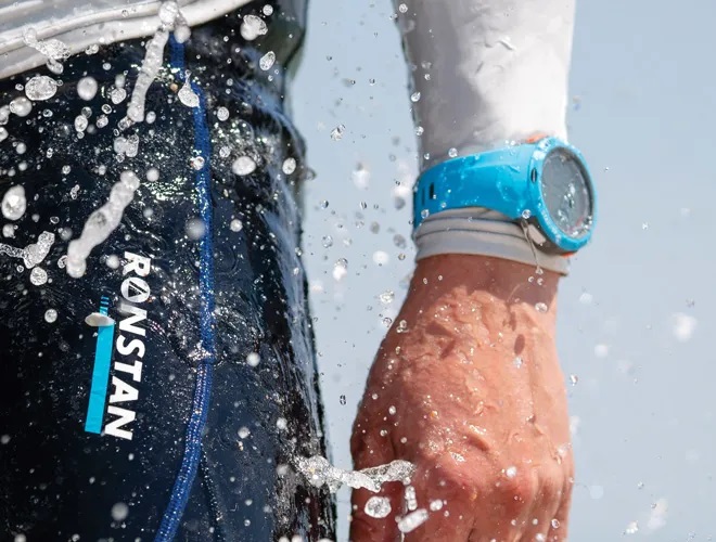 Ronstan Clear Start 40 Segeluhr, blau / schwarz