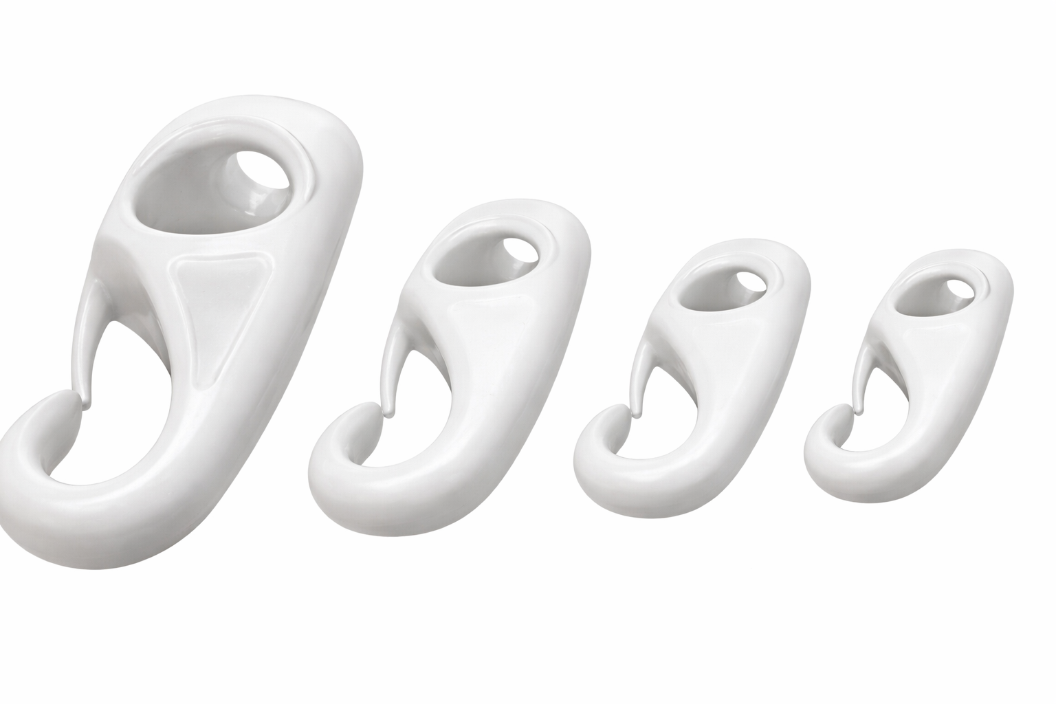 Osculati Nylon Haken, 6 mmØ (10er Pack)