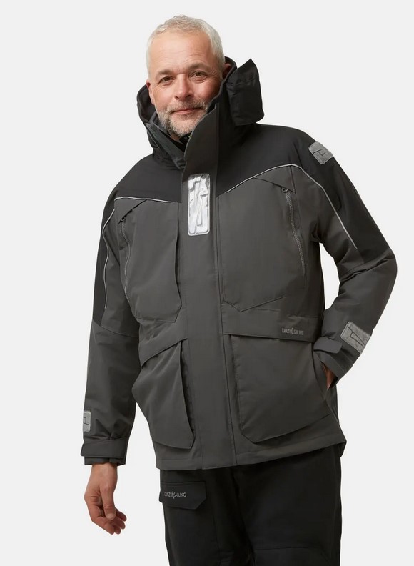 Crazy4Sailing C4S Stavanger II, Jacke, carbon, XXL