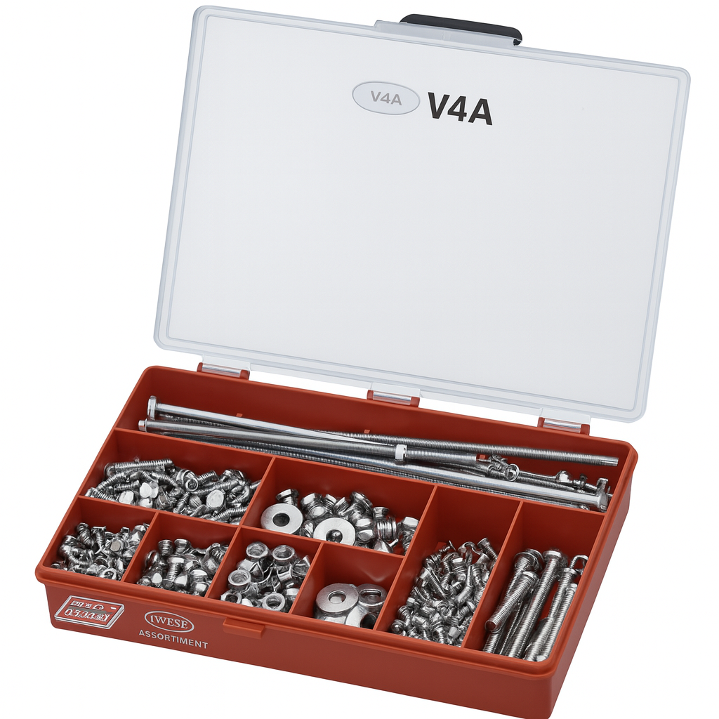 Osculati Edelstahl Schraubenset Set 4, 850 Teile Osculati Edelstahl Schraubenset Set 4, 850 Teile