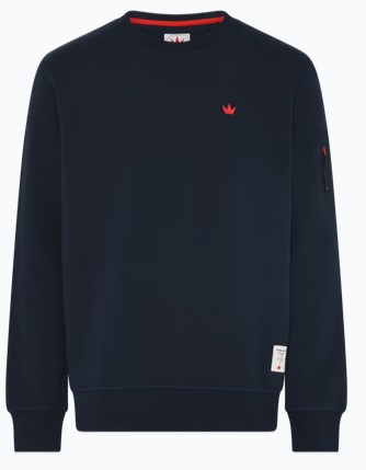 Elvstrom Elvstrøm Sweatshirt "Zeebrügge 58" navy Gr. M